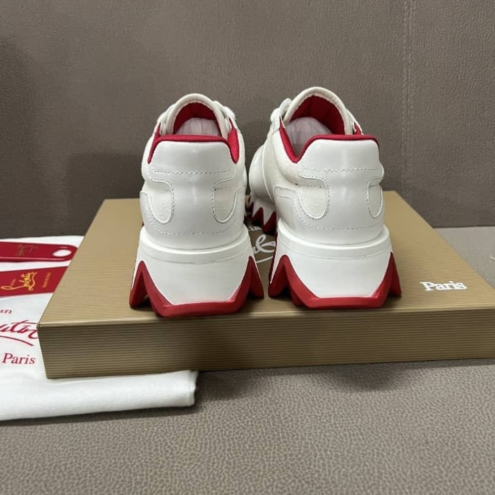 Christian Louboutin Nastroshark Sneaker White 3240067WH01 - 画像 (5)