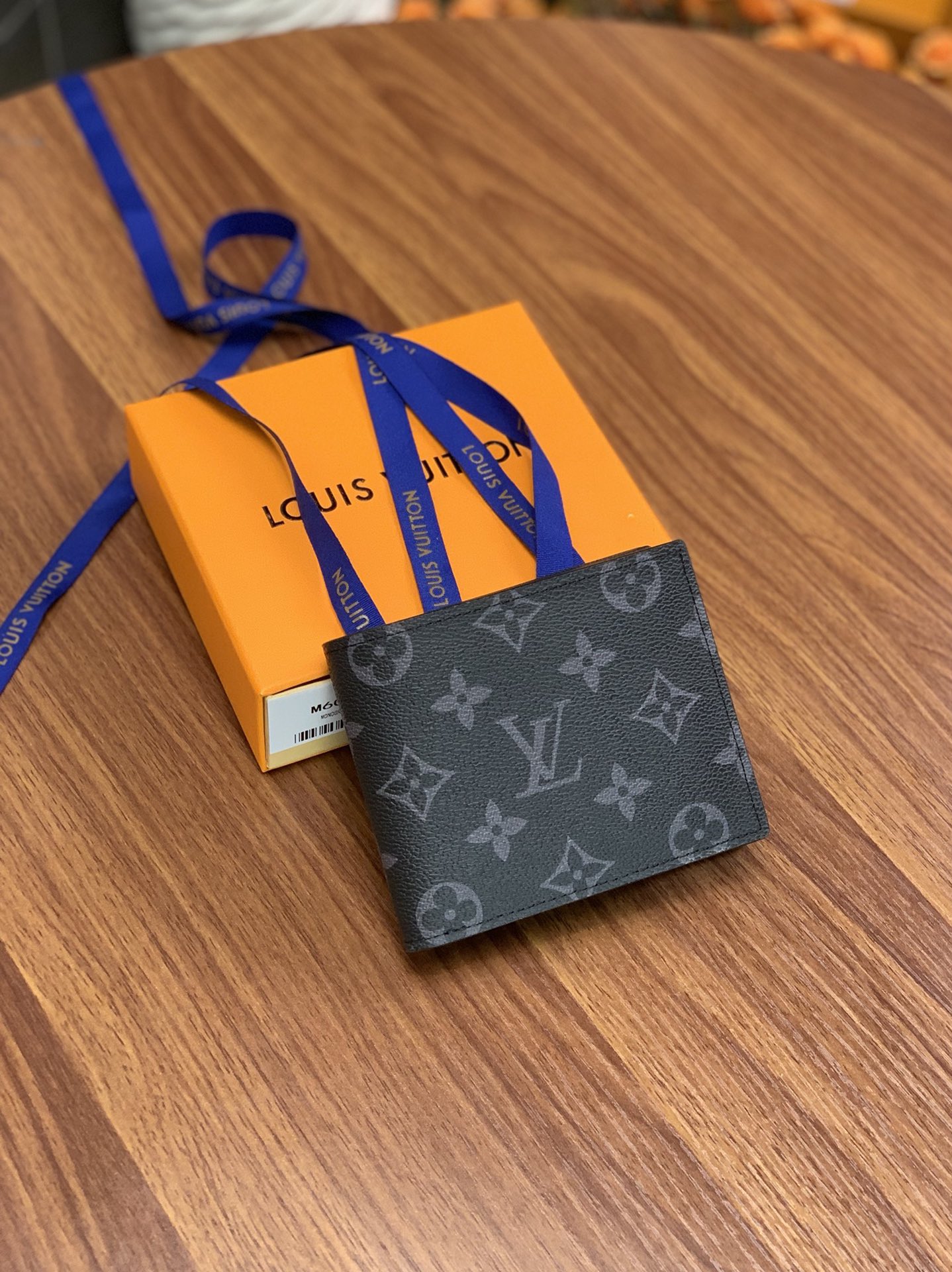 LOUIS VUITTON ルイ・ヴィトン アメリゴ ウォレット ダミエ・グラフィット ブラック 11cm 型番:N60053 - 画像 (5)