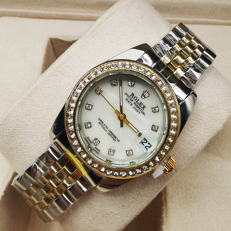 Rolex Datejust 31 Oyster Oystersteel Yellow Gold And Diamonds White 31mm 278383 0002 - 画像 (2)