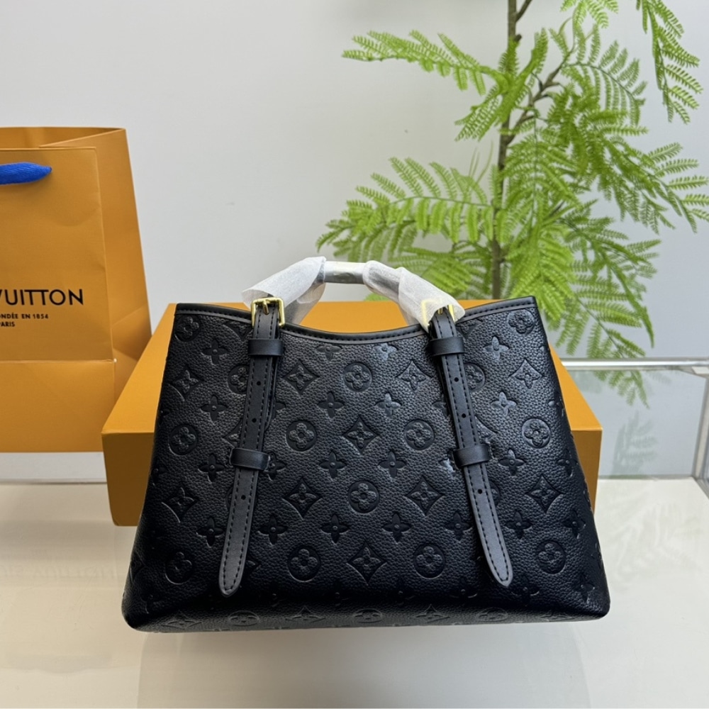 Louis Vuitton Babylone Tote PM Bag Black 30Cm M11393 - 画像 (3)
