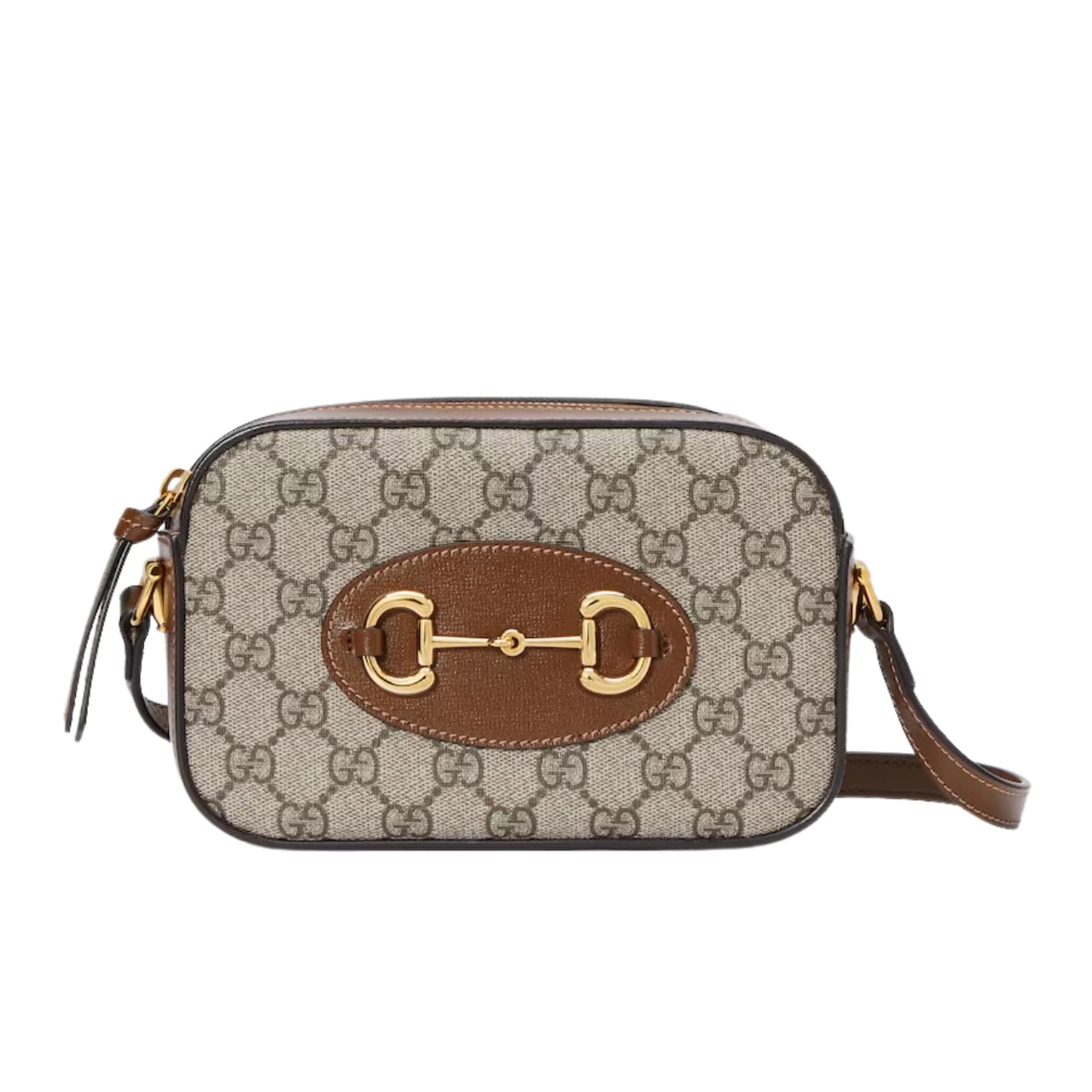 Gucci ホースビット 1955 ミニショルダーバッグ ベージュ＆エボニー 18cm ‎760196 92Tcg 8563