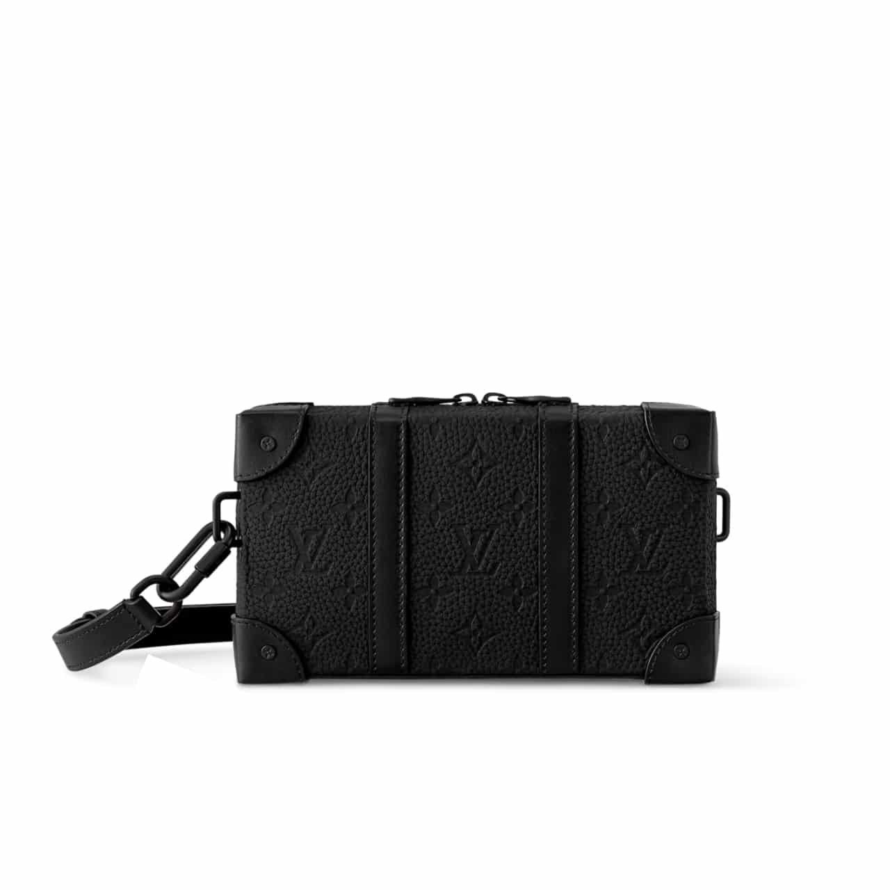 LOUIS VUITTON ルイ・ヴィトン ソフトトランク ウォレット モノグラム・トリヨンレザー ノワール 23cm 型番：M80224