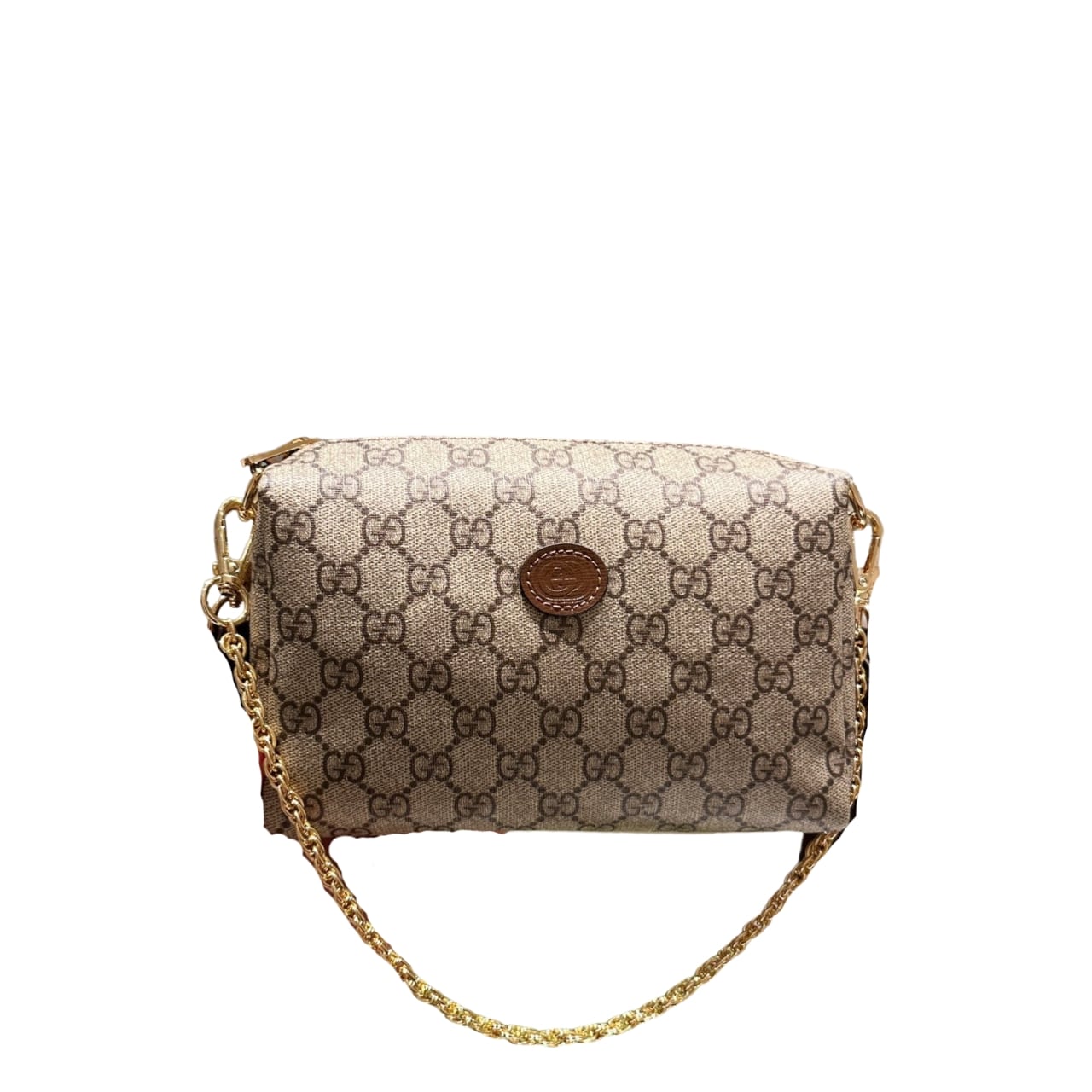 Gucci カウンターGGプリントシングルショルダーメッセンジャーバッグ 21cm