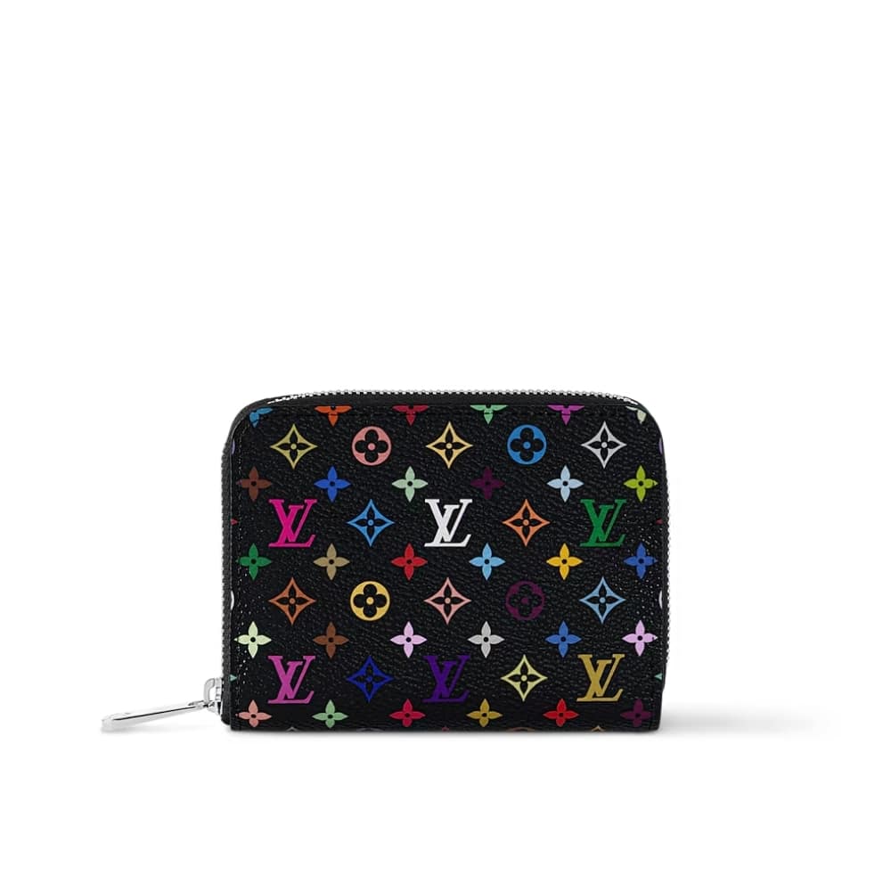 LOUIS VUITTON × 村上隆 ジッピー・コインパース ブラック 11cm 型番：M13409