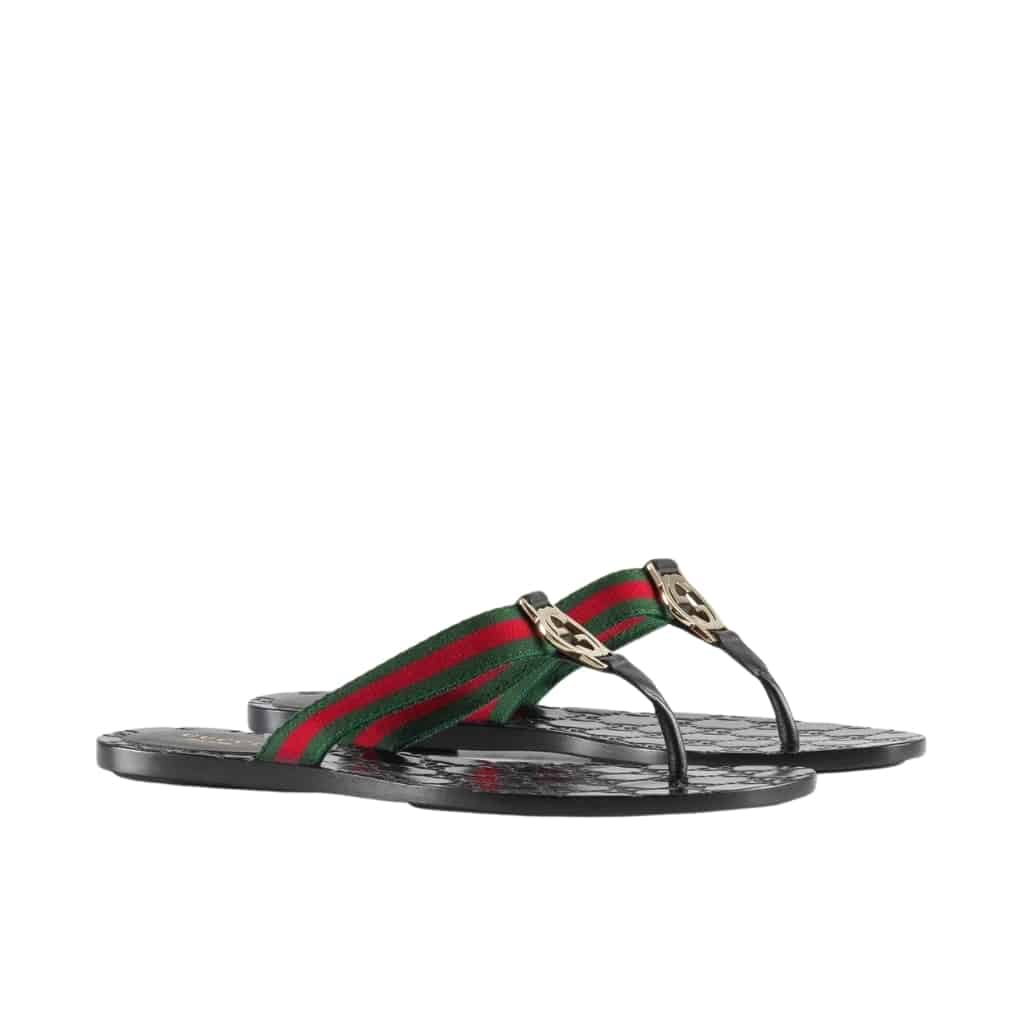 GUCCI グッチ GGトング ウェブサンダル ブラック 270374 H9020 8476