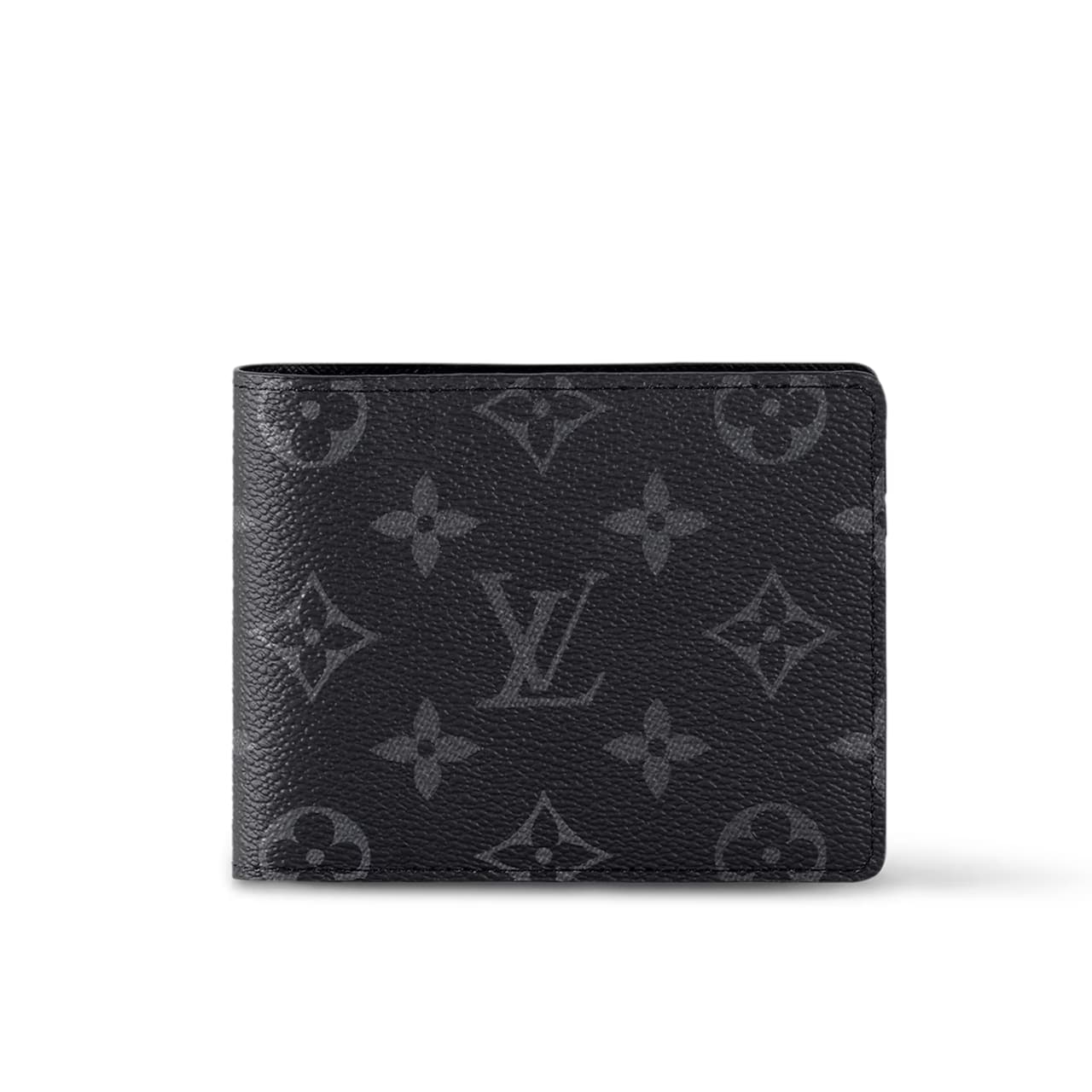 LOUIS VUITTON ルイ・ヴィトン マルティプル 二つ折りウォレット モノグラム・エクリプス ブラック 11cm 型番：M61695