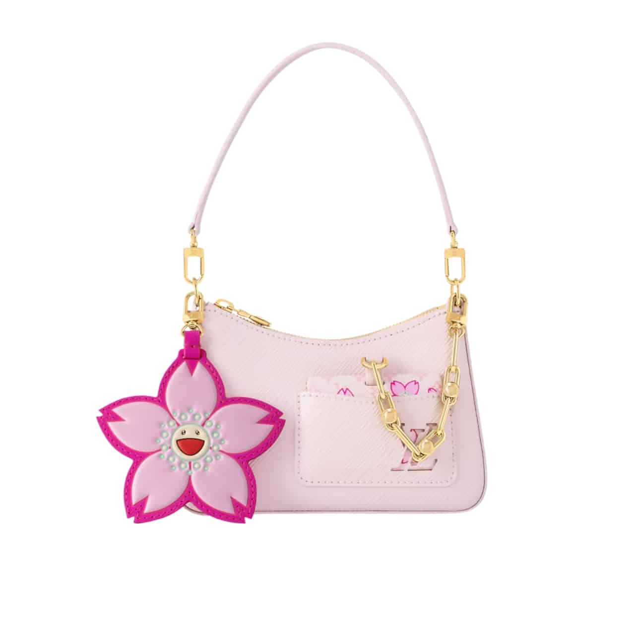 Louis Vuitton X 村上隆 マレリーニ チーキーピンク 19cm M13101