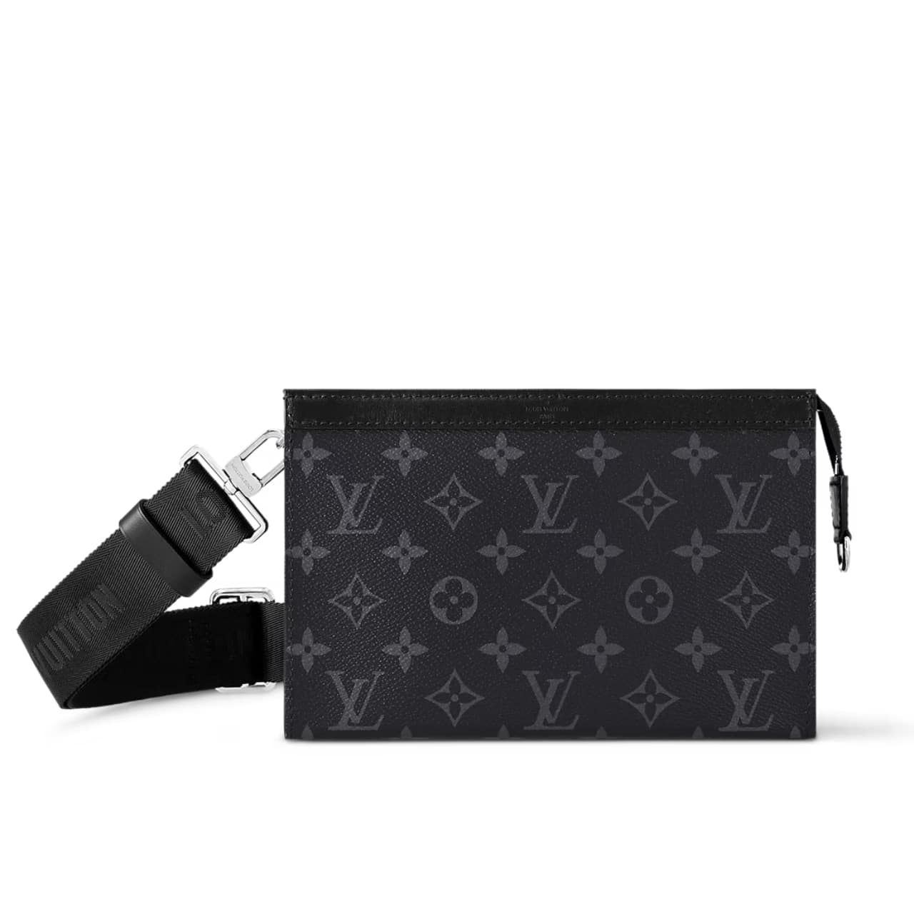 LOUIS VUITTON ルイ・ヴィトン ガストン・ウェアラブル ウォレット モノグラム・エクリプス ノワール 21cm 型番：M81124