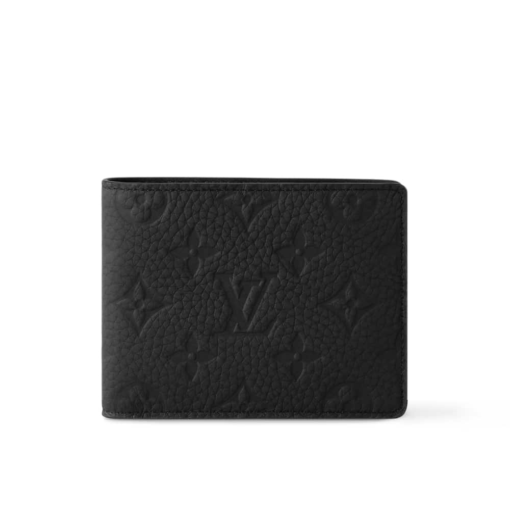 LOUIS VUITTON ルイ・ヴィトン マルティプル ウォレット モノグラム ブラック 11cm 型番：M82072