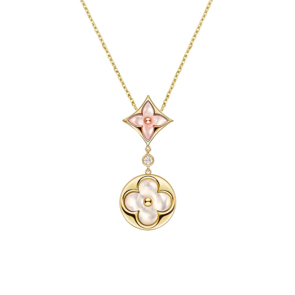 LOUIS VUITTON ルイ・ヴィトン カラー ブロッサム ネックレス ゴールド 型番：Q94355