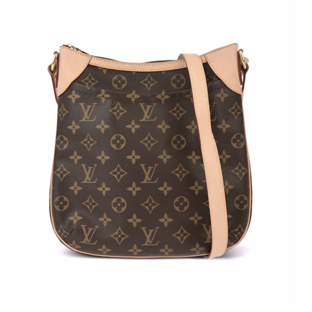 Louis Vuitton オデオンPM モノグラムキャンバス ショルダーバッグ ブラウン 29cm