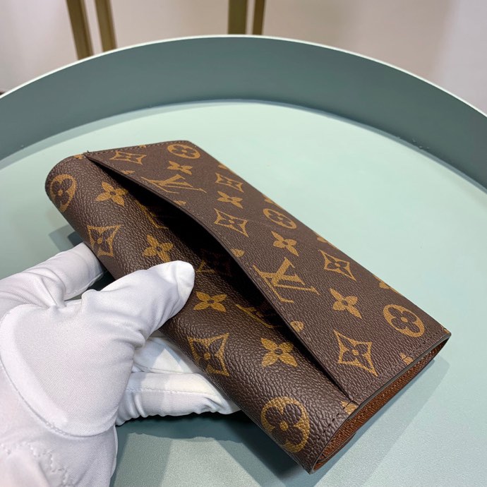 Louis Vuitton Sarah Wallet Monogram Canvas Brown 19Cm M60531 - 画像 (4)