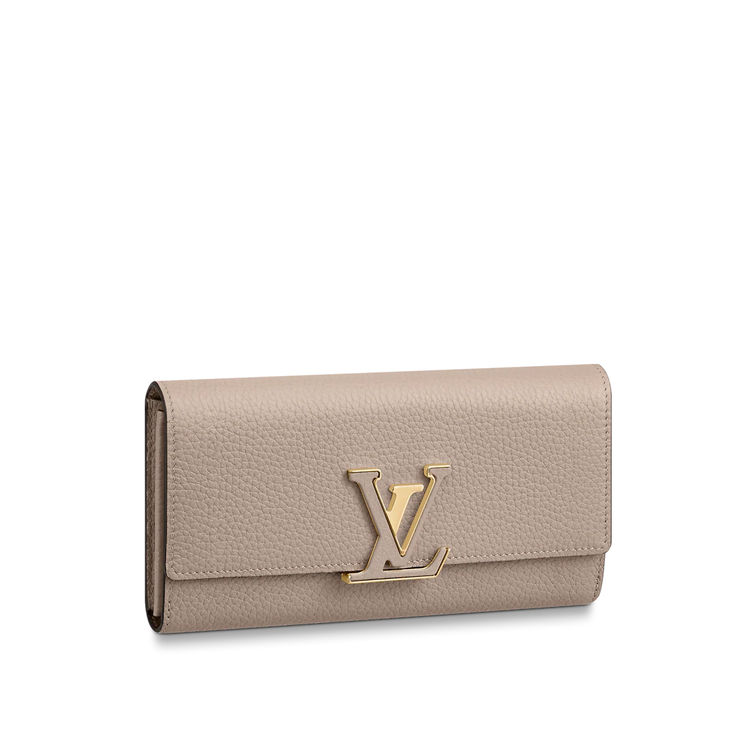 LOUIS VUITTON ルイ・ヴィトン カプシーヌ ロングウォレット ガレ 型番：M61248
